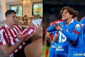 红白血脉传承！小西蒙尼将进球送给出生不久的侄子